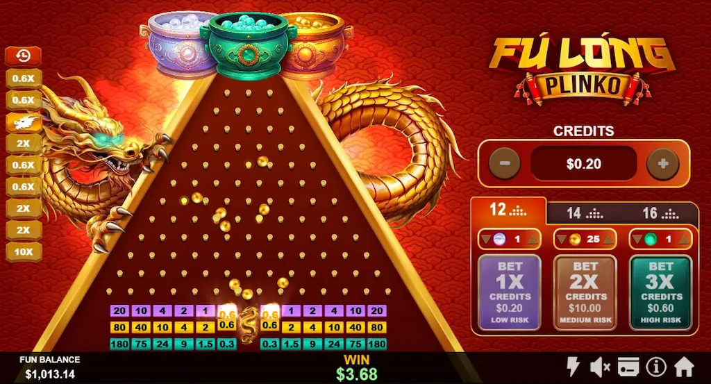 Fú Long Plinko News Bonus Drops Feature