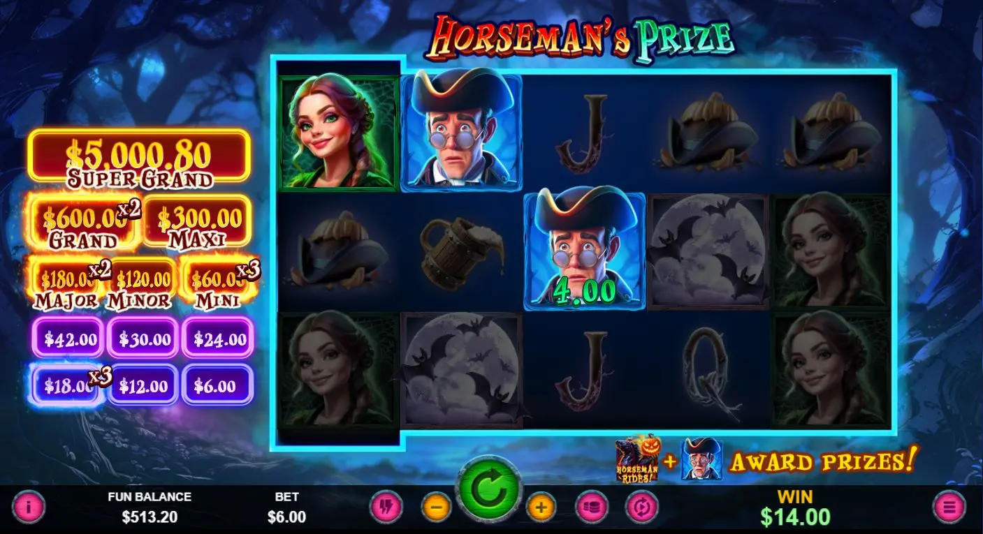 Horseman's Prize main features