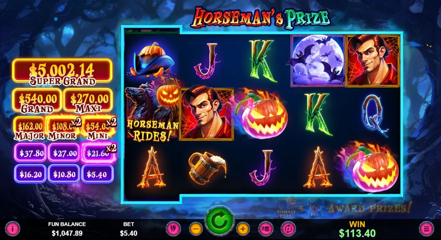 Horseman's Prize main features