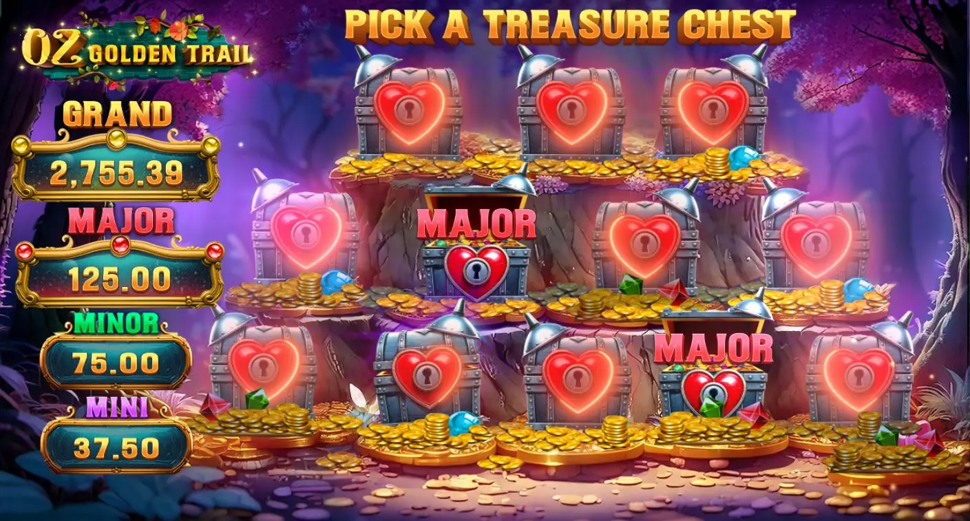 Oz Golden Trail Jackpot Pick