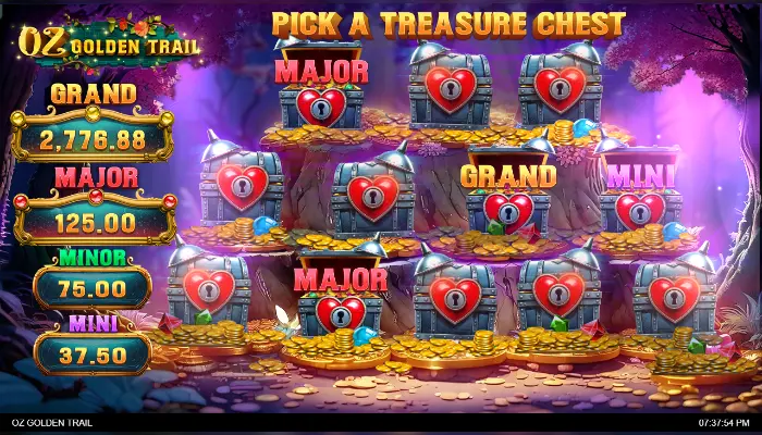 Oz Golden Trail News Jackpot Pick