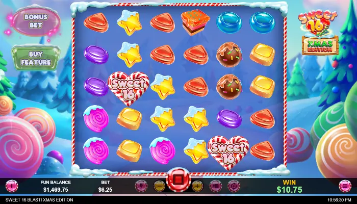 Sweet 16 Blast XMAS Edition OCG Bonus Bet
