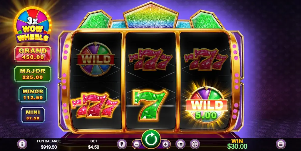 3X WOW WHEELS main features