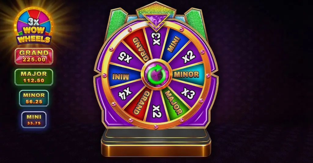 3X WOW WHEELS Mixed Bonus Wheel