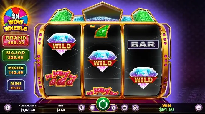 3X WOW WHEELS OCG Jackpot Bonus Wheel