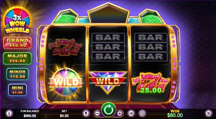 3X WOW WHEELS OCG Main Features