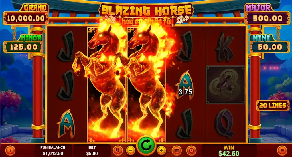 Blazing Horse main features