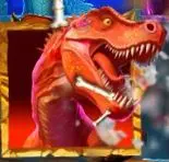 T-Rex Lava Blitz Moving Wild Symbol