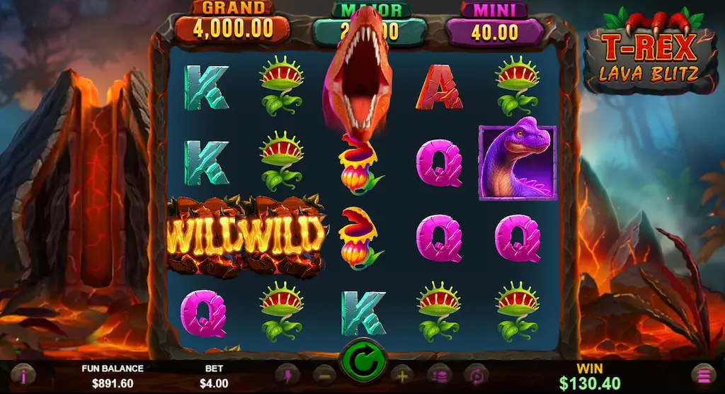 T-Rex Lava Blitz OCG T-Rex Clash