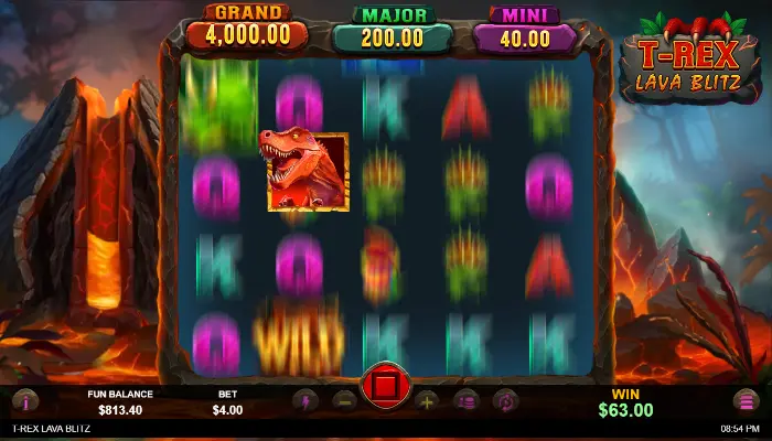 T-Rex Lava Blitz OCG News T-Rex Chase