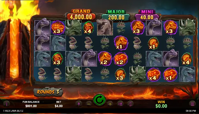 T-Rex Lava Blitz OCG News Bonus Feature