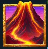 T-Rex Lava Blitz Volcano Symbol