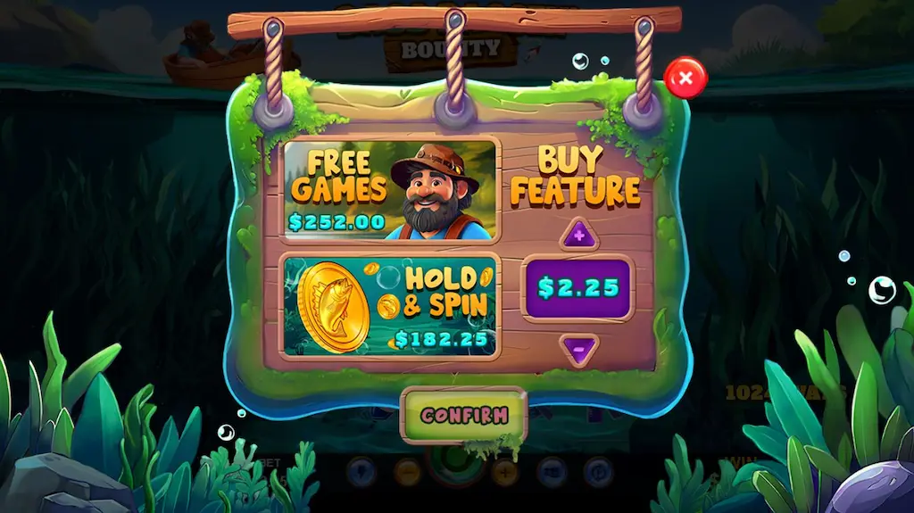 Bass Baggin' Bounty Buy Feature