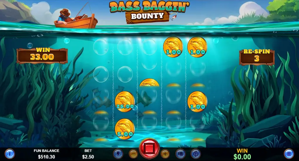Bass Baggin' Bounty News Hold & Spin