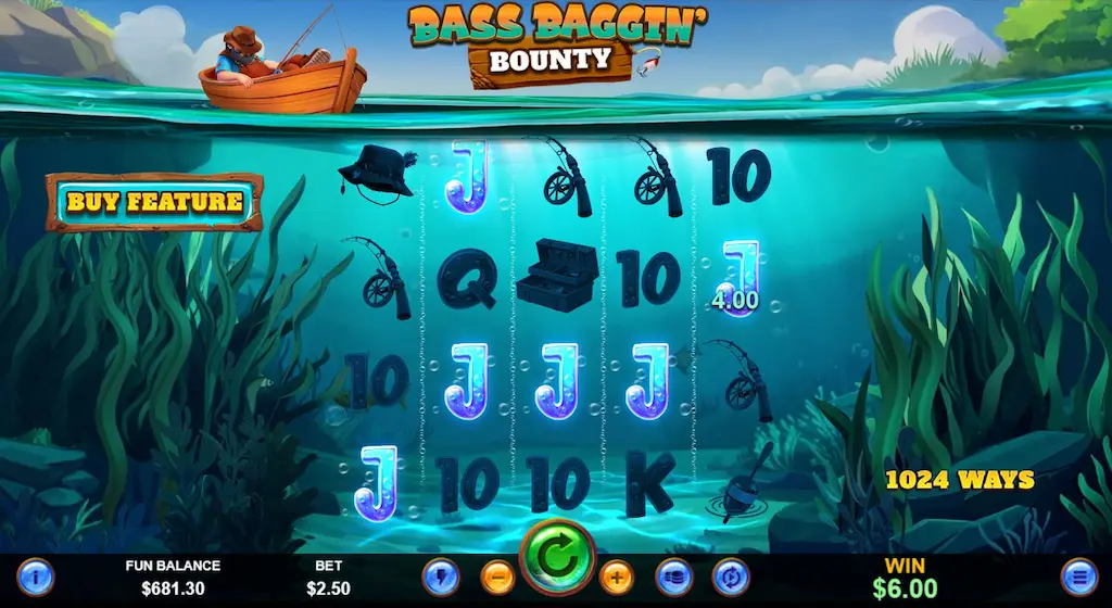 Bass Baggin' Bounty News Main Features