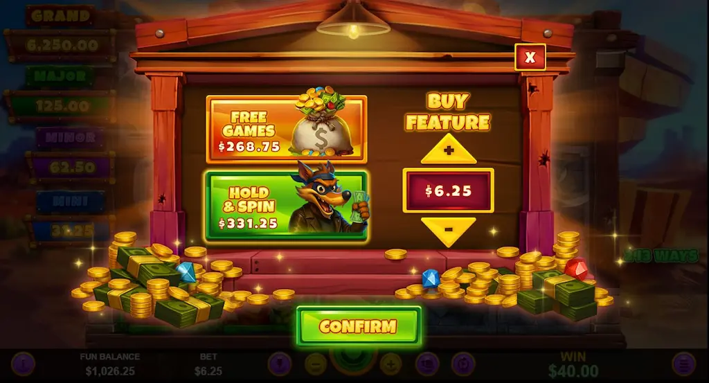 Coyote Cash 2 Buy Feature