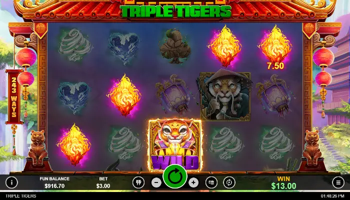 triple tigers bursting wilds ocg news
