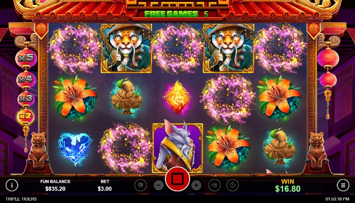 triple tigers Free Games with Cascading Multiplying Wins ocg news