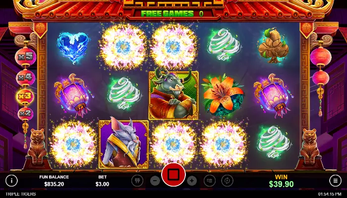 triple tigers gameplay ocg news