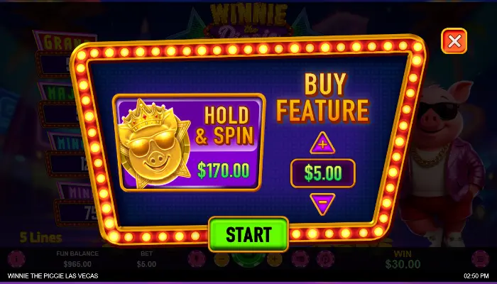 winnie the piggie las vegas buy feature ocg news