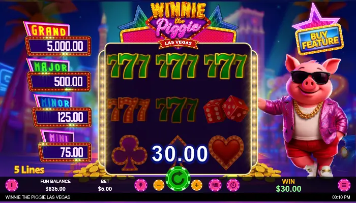 winnie the piggie las vegas gameplay ocg news