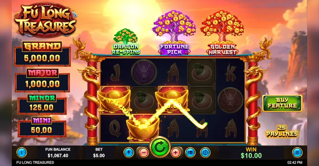 fu long treasures news main features