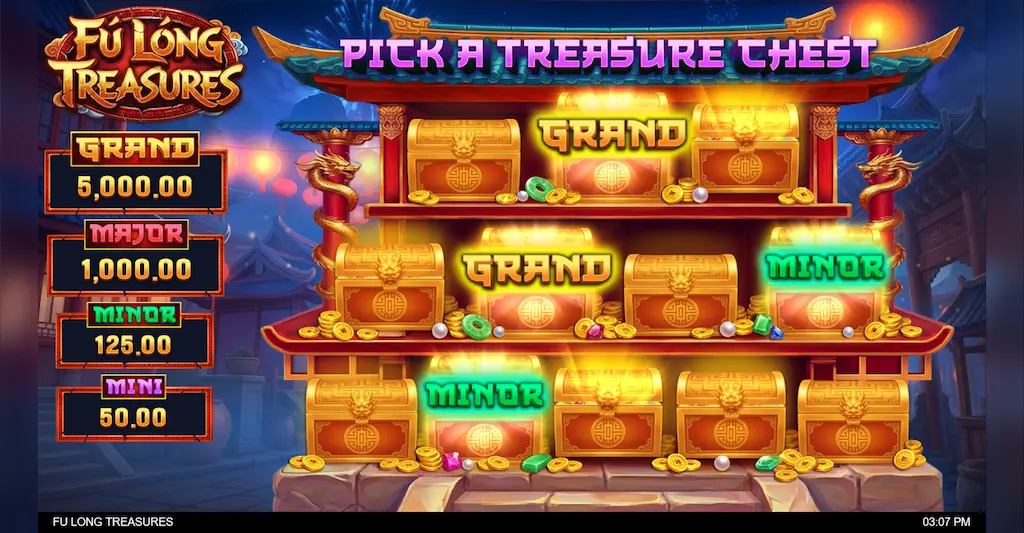 fu long treasures fortune pick ocg