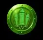treasure sparks green scatter