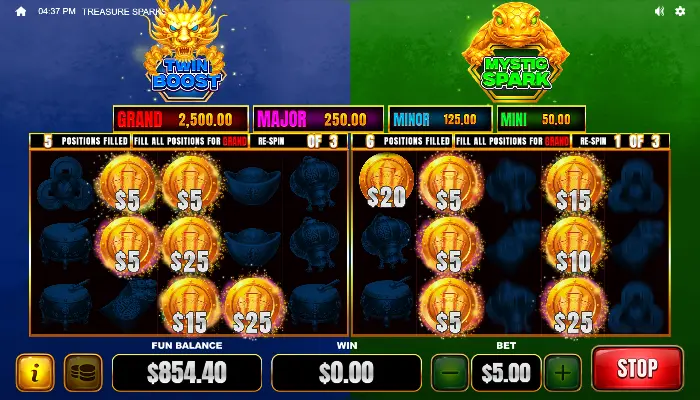 treasure sparks news mystic spark