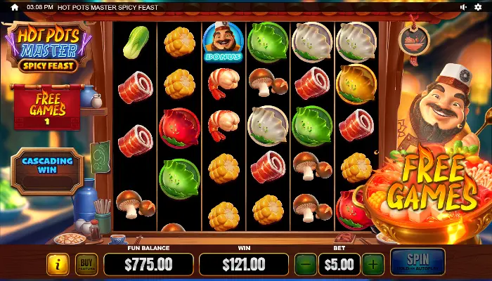 hot pots master spicy feast ocg news free games