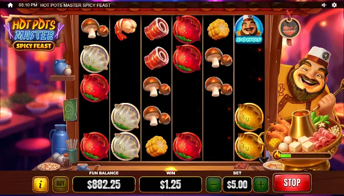 hot pots master spicy feast ocg news cascading wins