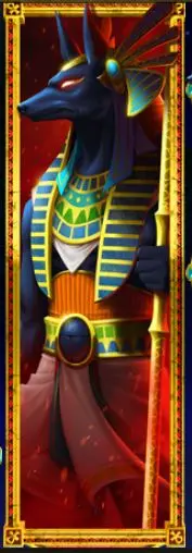 shadow gods anubis wild symbol